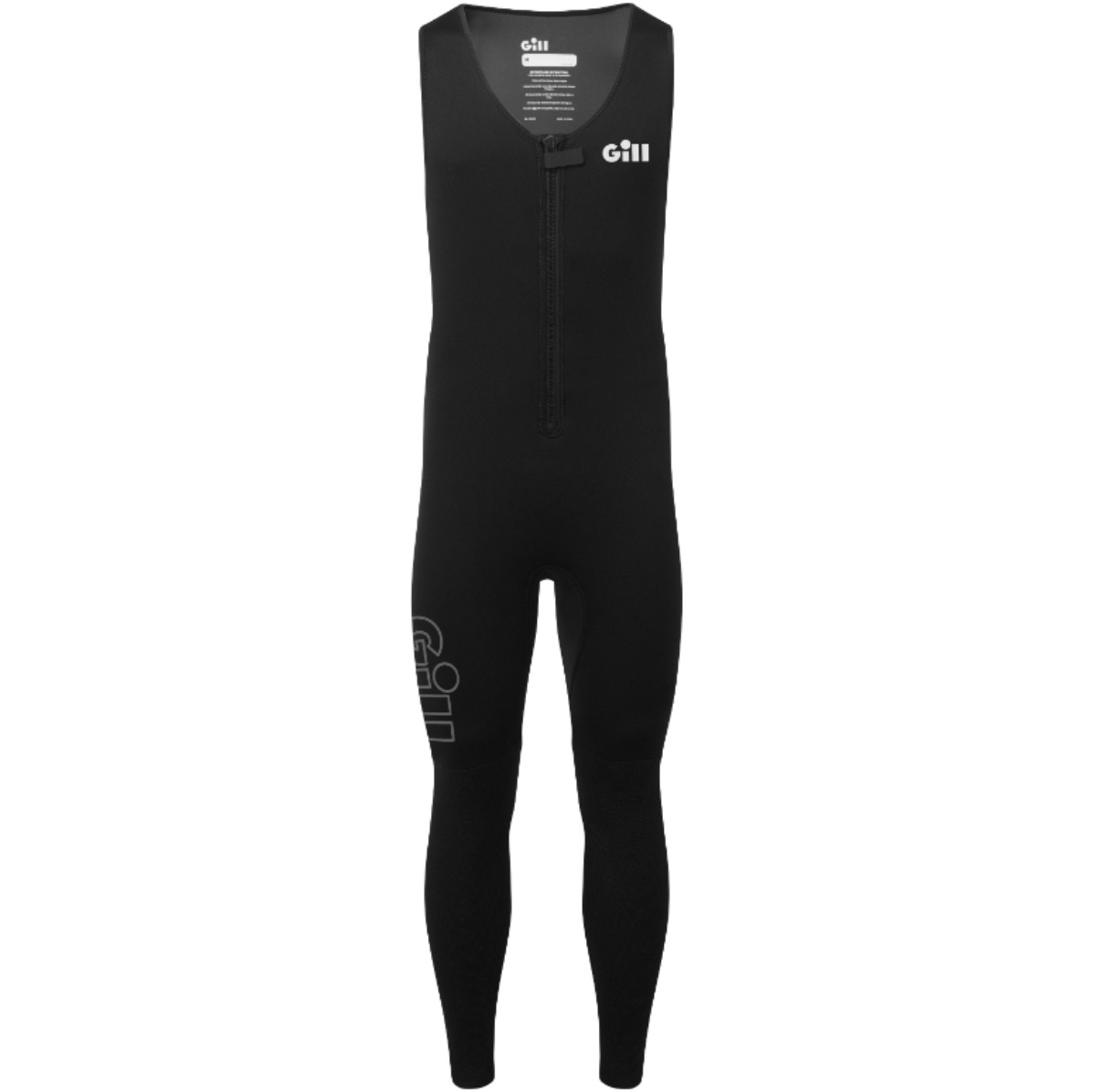 2026 Gill Mens Dynamic Long John 5039 - Black / Ash